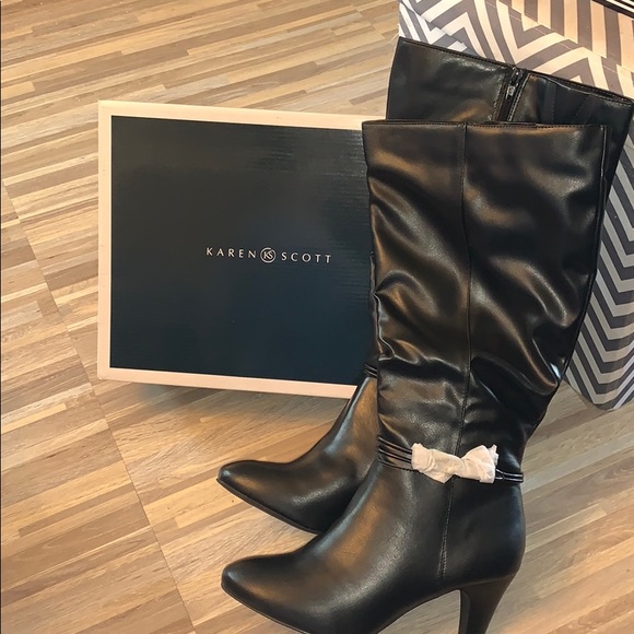Karen Scott Hollee Dress Boots Flash 